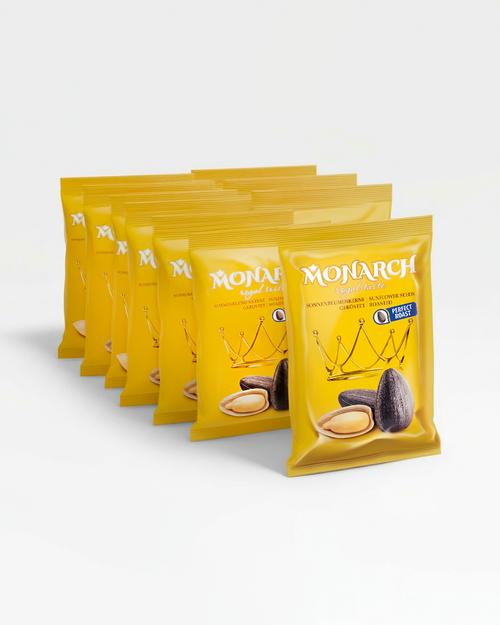 Subscribe & Save 10% — Monarch™ Black Sunflower Seeds Unsalted (10× 200g) Monthly Subscription