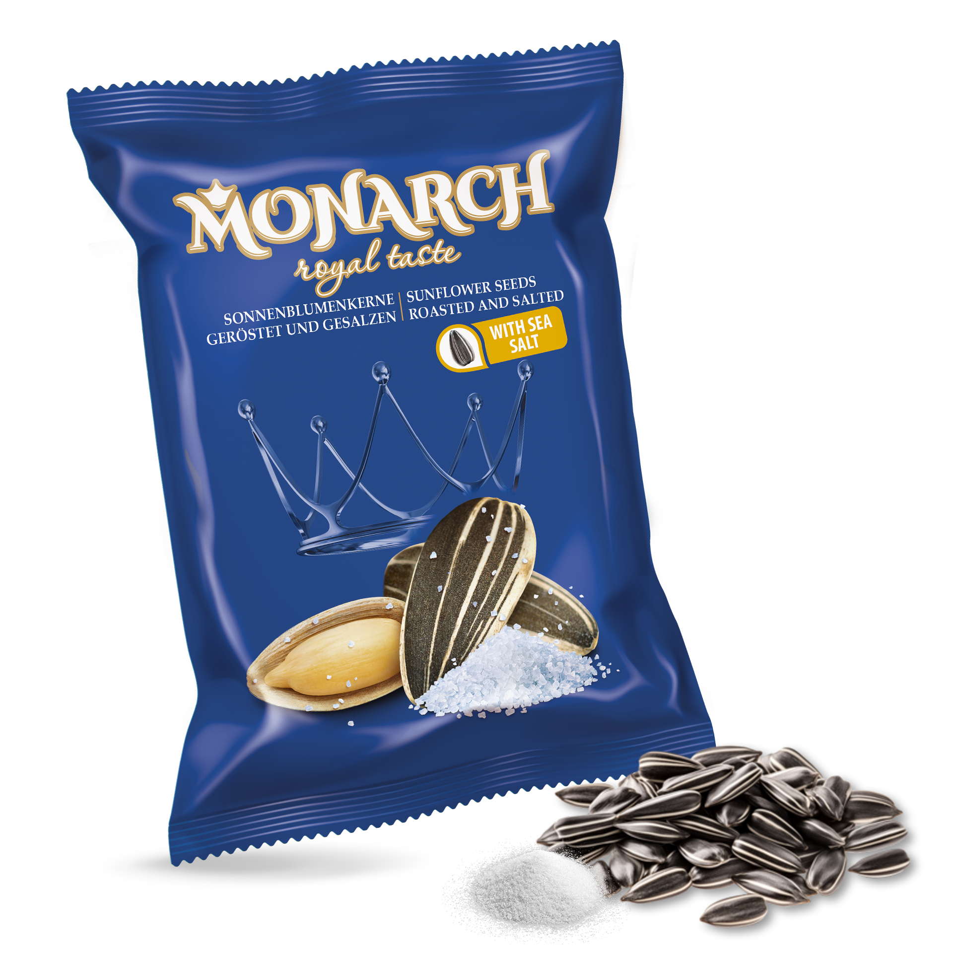 Monarch™ JUMBO XXL — особливо велике солоне полосате насіння • Новинка в лінійці!